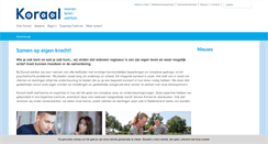 Desktop Screenshot of koraalgroep.nl